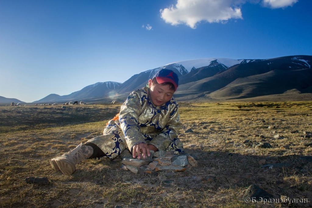 Nomadic Lifestyles Mongolian Kids