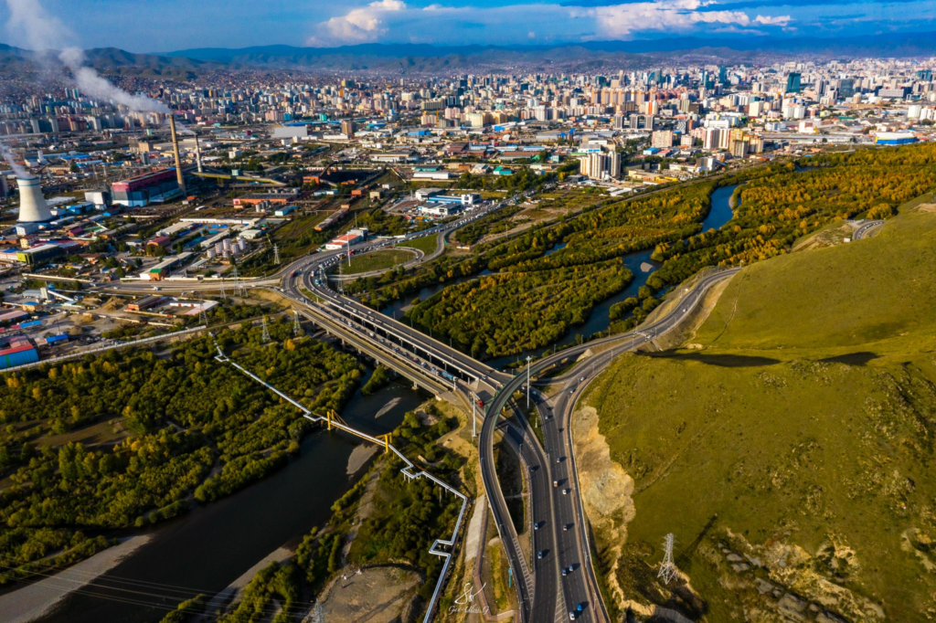 Ulaanbaatar city and Provincial towns