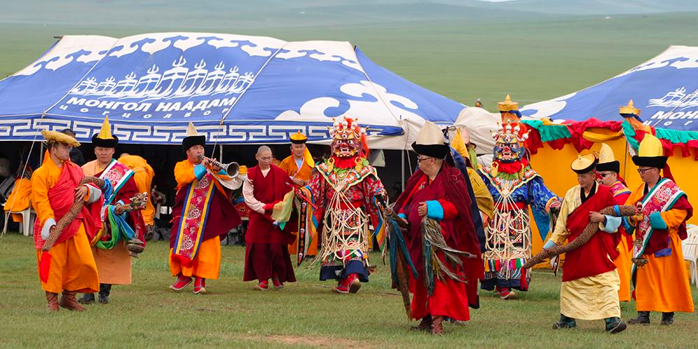 Mongolian Nomadic Show 
Danshig Naadam 
Tsam Dance