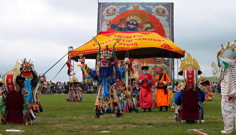 Mongolian Nomadic Show 
Danshig Naadam 
Tsam Dance