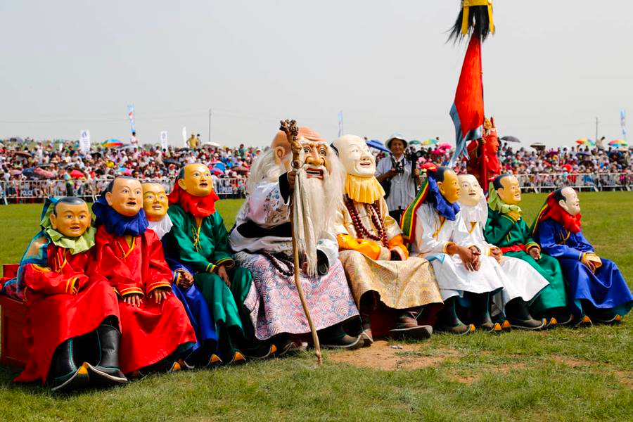 Mongolian Nomadic Show 
Danshig Naadam 
Tsam Dance