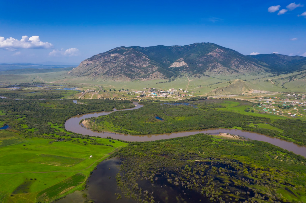 Mongolian Rivers and Lakes